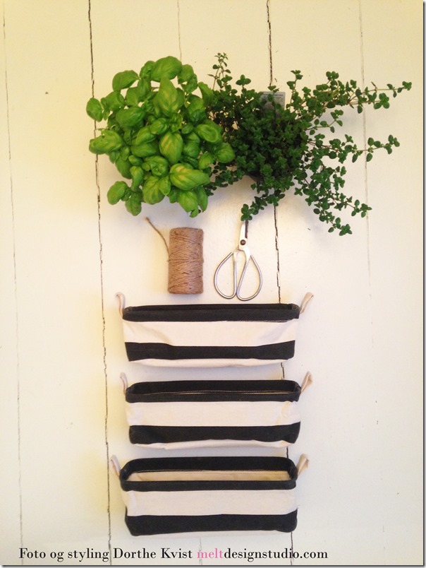 DIY hængende urtehave det skal du bruge Foto og styling Dorthe Kvist Meltdesignstudio