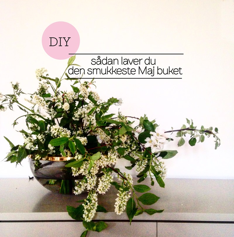 DIY Sådan laver du den smukkeste Maj-buket Dorthe Kvist Meltdesignstudio