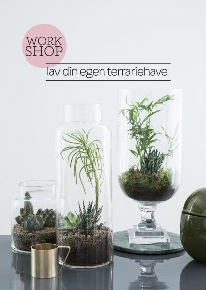 Workshop lav din egen terrariehave Dorthe Kvist Meltdesignstudio