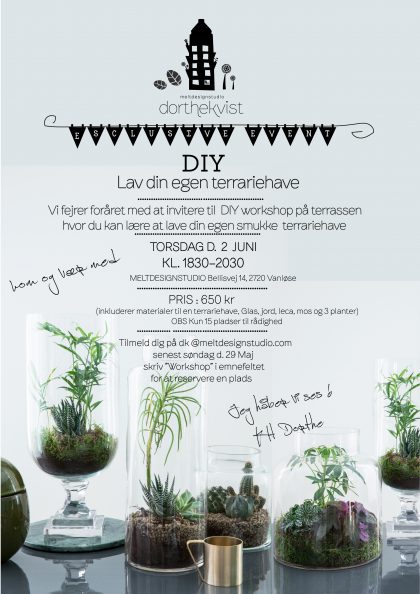 Workshop invitation Terrariehave torsdag d 2 Juni 2016