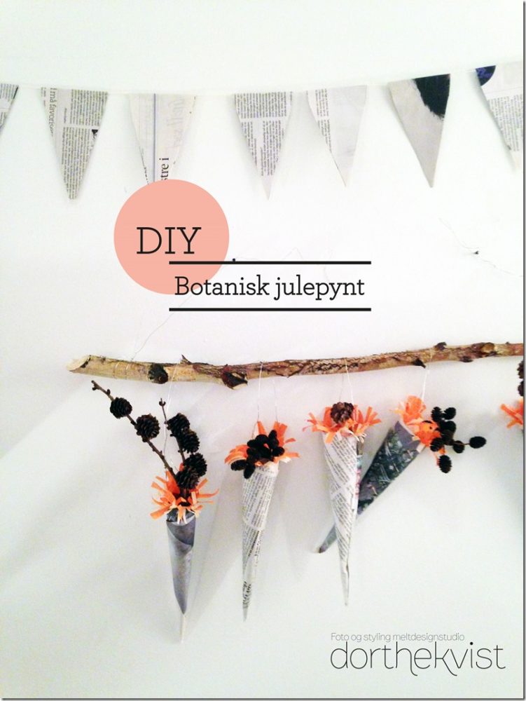 DIY Botanisk julepynt Dorthe Kvist Meltdesignstudio