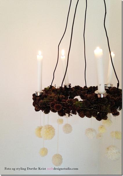 DIY adventskrans Foto og styling Dorthe Kvist Meltdesignstudio 1