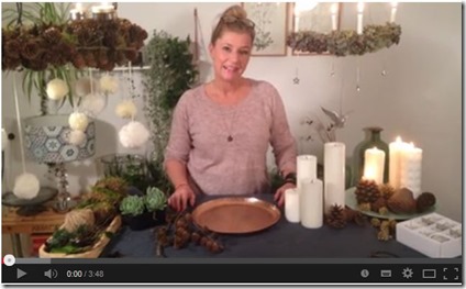 DIY Adventskrans film Dorthe Kvist Meltdesignstudio