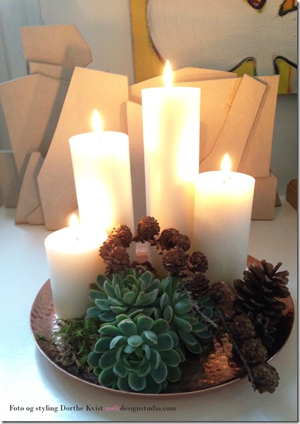 Diy Adventkrans Dorthe Kvist Meltdesignstudio og Boligmagasinet