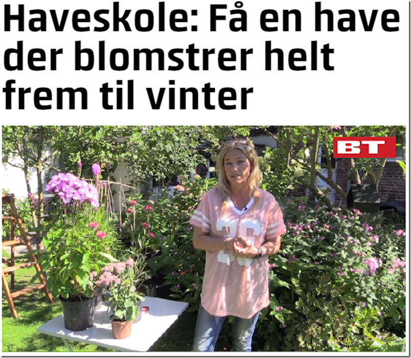 Kvistens haveskole Få en have der blomstrer helt frem til vinter Dorthe Kvist Meltdesignstudio a