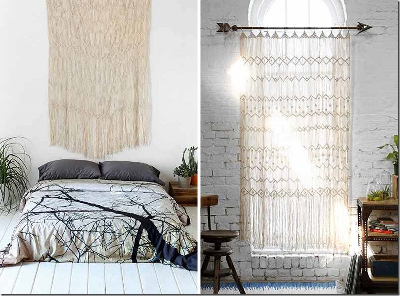 Makrame wallhanging Urban outfitters Dorthe Kvist Meltdesignstudio