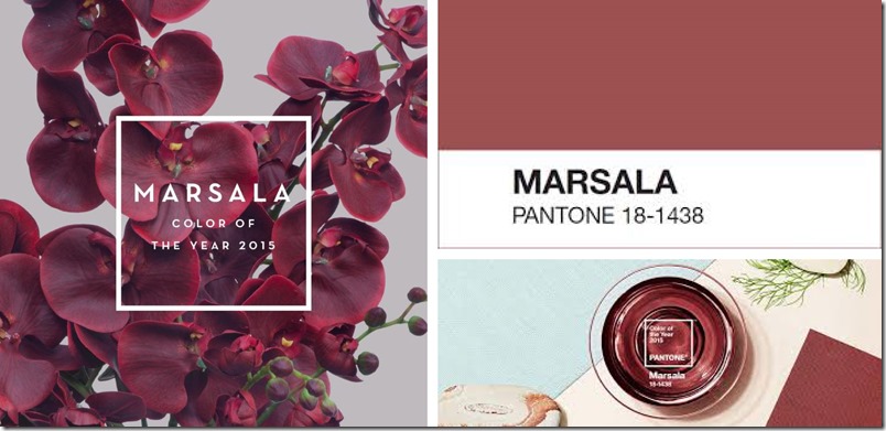 Marsala colour of the year Pantone Dorthe Kvist Meltdesignstudio